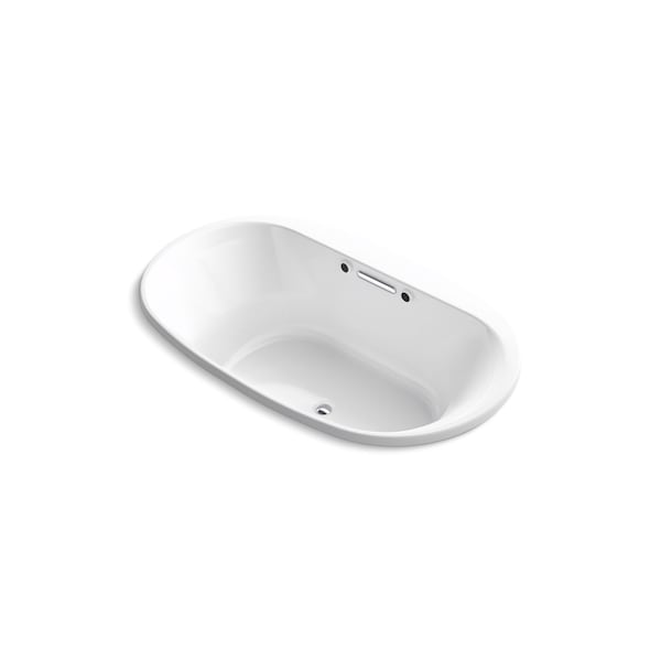 Kohler Air Tub, 72 in L, 42 in W, Acrylic, Center 5718-GHW-0 - main